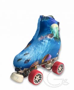 Capas de Patins em Lycra Estampada - Fundo do Mar