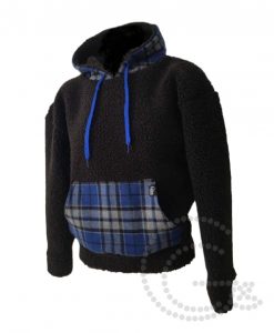 Hoodie de Pêlo Preto 012