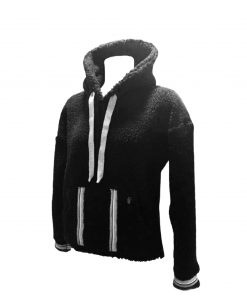 Hoodie de Pêlo Preto 008